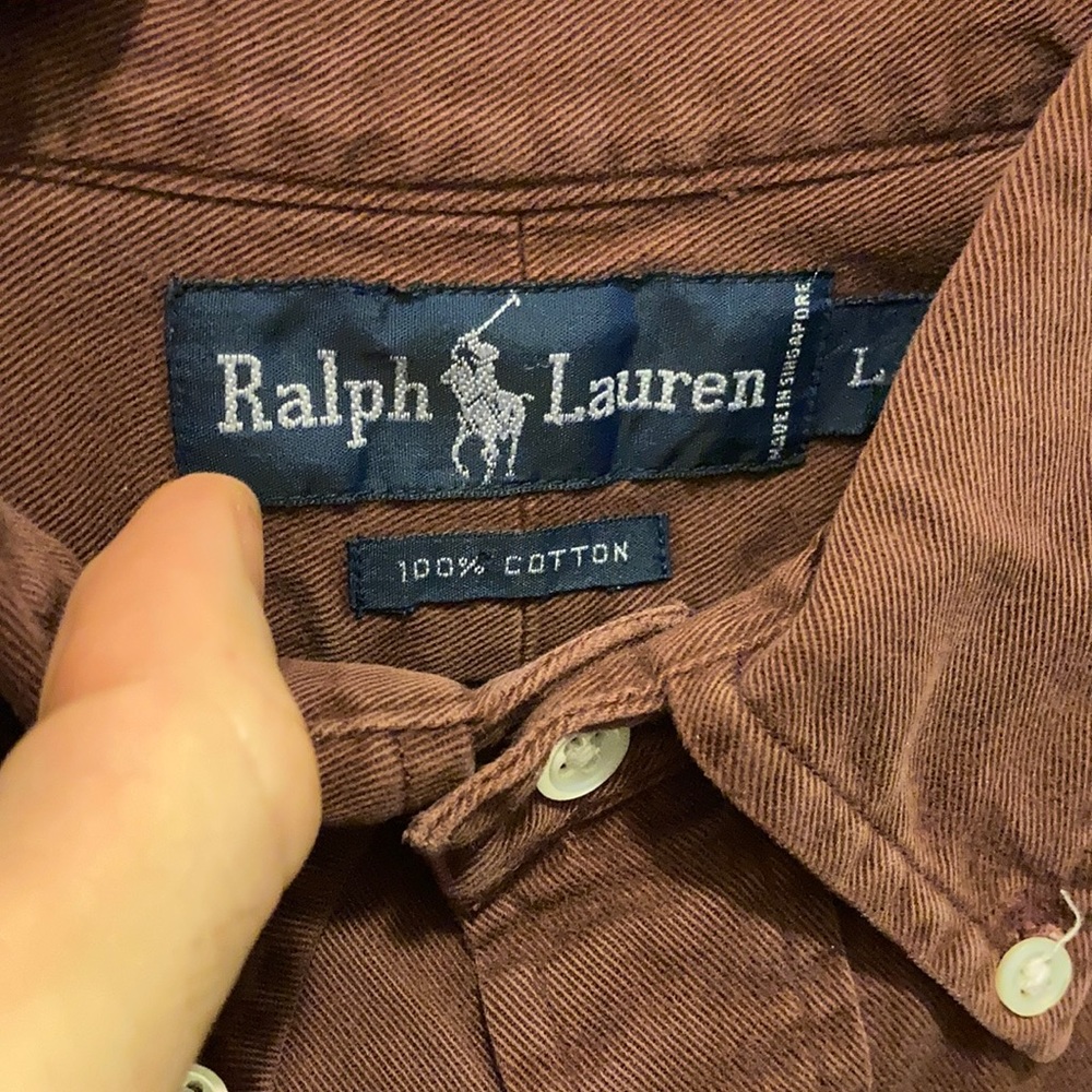 Ralph Lauren 100% cotton L